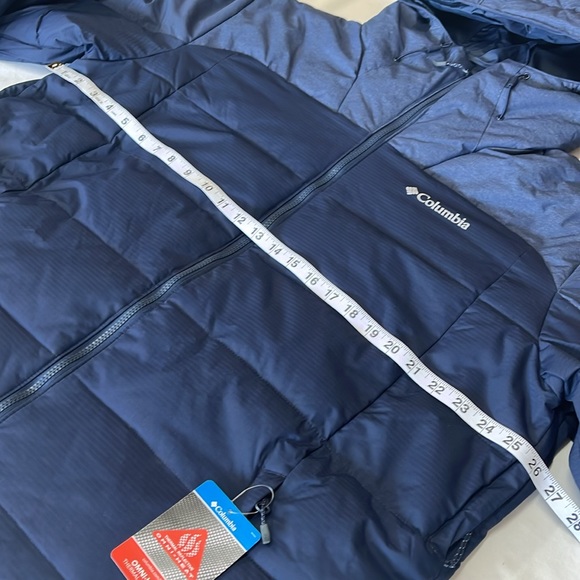 Columbia Omni-heat Men Grand Trek Down Hooded waterproof-Jacket made in Vietnam - Picture 13 of 16